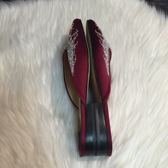 *Jimmy Choo Embroidered Satin Sequin Mule - Picture 5 of 8